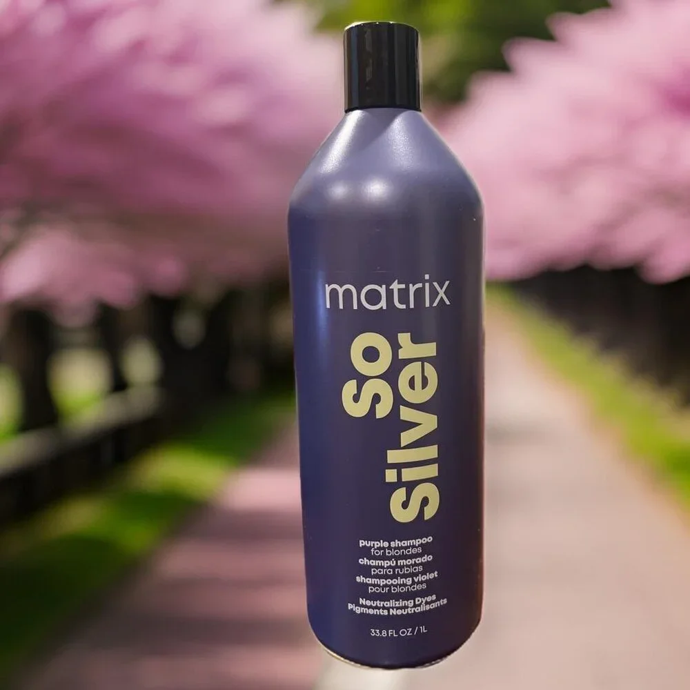 Matrix So Silver Purple for Blonde Hair Shampoo Conditioner 33.8 oz